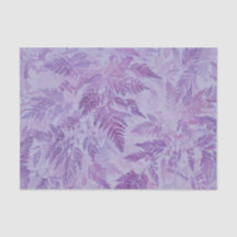 Bed of Ferns Lavender Tropical Tissue Paper