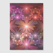Bed Of Flowers Colorful Shiny Abstract Fractal Art