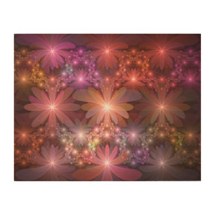 Bed Of Flowers Colorful Shiny Abstract Fractal Art