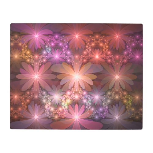 Bed Of Flowers Colorful Shiny Abstract Fractal Art