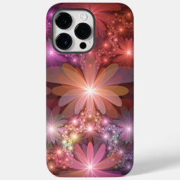 Bed Of Flowers Colorful Shiny Abstract Fractal Art Case-Mate iPhone 14 Pro Max Case