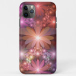 Bed Of Flowers Colorful Shiny Abstract Fractal Art iPhone 11 Pro Max Case