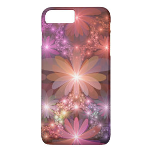 Bed Of Flowers Colorful Shiny Abstract Fractal Art iPhone 8 Plus/7 Plus Case