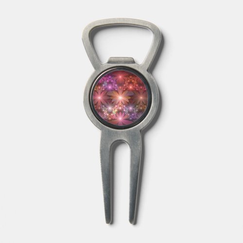 Bed Of Flowers Colorful Shiny Abstract Fractal Art Divot Tool