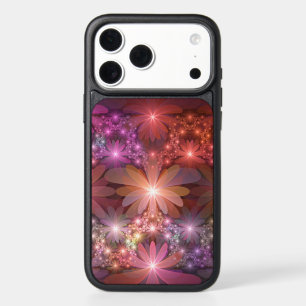 Bed Of Flowers Colorful Shiny Abstract Fractal Art iPhone 17 Pro Max Case