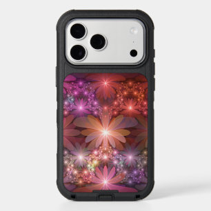Bed Of Flowers Colorful Shiny Abstract Fractal Art iPhone 17 Pro Max Case