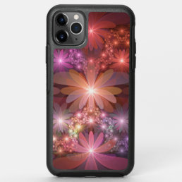 Bed Of Flowers Colorful Shiny Abstract Fractal Art OtterBox Symmetry iPhone 11 Pro Max Case