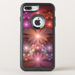 Bed Of Flowers Colorful Shiny Abstract Fractal Art OtterBox Commuter iPhone 8 Plus/7 Plus Case