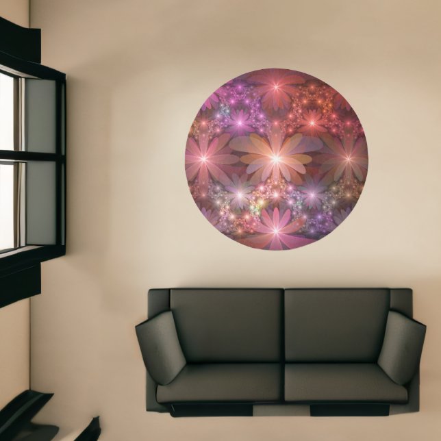 Bed Of Flowers Colorful Shiny Abstract Fractal Art Rug (Insitu (Indoor 1))