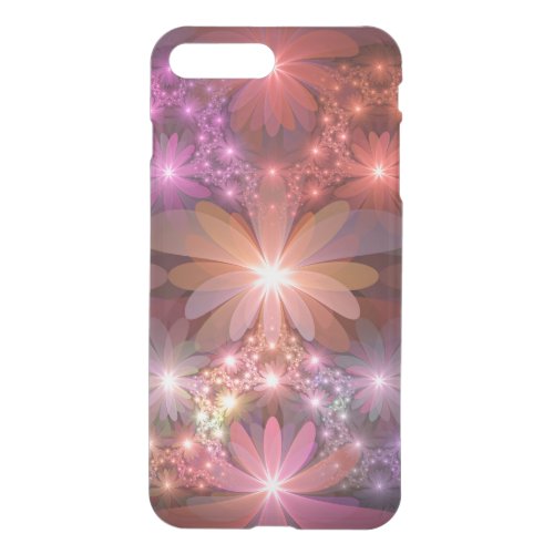 Bed Of Flowers Colorful Shiny Abstract Fractal Art iPhone 8 Plus7 Plus Case