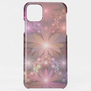 Bed Of Flowers Colorful Shiny Abstract Fractal Art iPhone 11 Pro Max Case