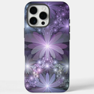 Bed of Flowers Trendy Shiny Abstract Fractal Art iPhone 16 Pro Max Case