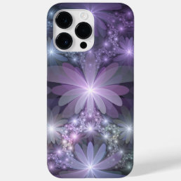 Bed of Flowers Trendy Shiny Abstract Fractal Art Case-Mate iPhone 14 Pro Max Case