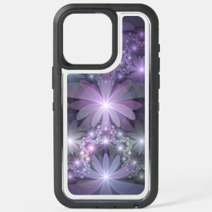 Bed of Flowers Trendy Shiny Abstract Fractal Art iPhone 15 Pro Max Case