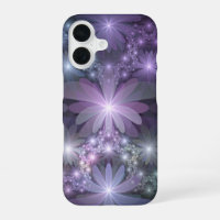 Bed of Flowers Trendy Shiny Abstract Fractal Art