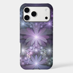 Bed of Flowers Trendy Shiny Abstract Fractal Art iPhone 17 Pro Max Case