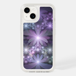 Bed of Flowers Trendy Shiny Abstract Fractal Art OtterBox iPhone 14 Case