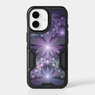 Bed of Flowers Trendy Shiny Abstract Fractal Art iPhone 17 Case