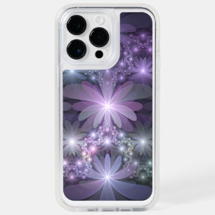 Bed of Flowers Trendy Shiny Abstract Fractal Art OtterBox iPhone 14 Pro Max Case