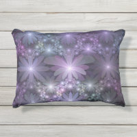 Bed of Flowers Trendy Shiny Abstract Fractal Art
