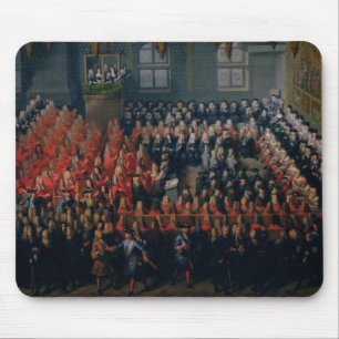 Bed of Justice Held at the Parlement de Paris Mouse Pad