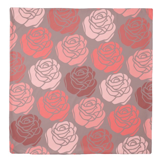 Bed of Roses Duvet Cover (Front)