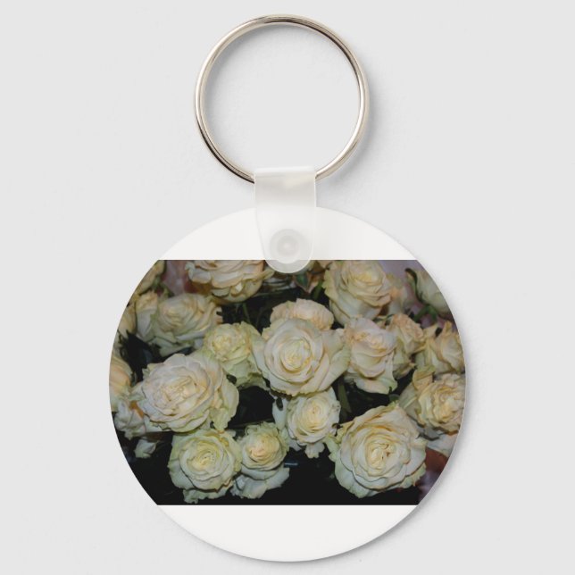 Bed of Roses Keychain (Front)