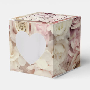 Bed of Roses Wedding 2" Favor Boxes