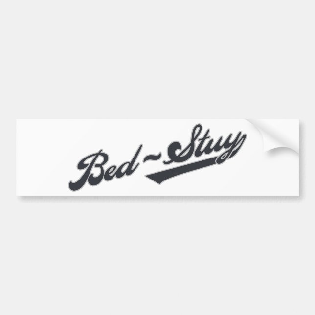 Bed-Stuy Bumper Sticker (Front)