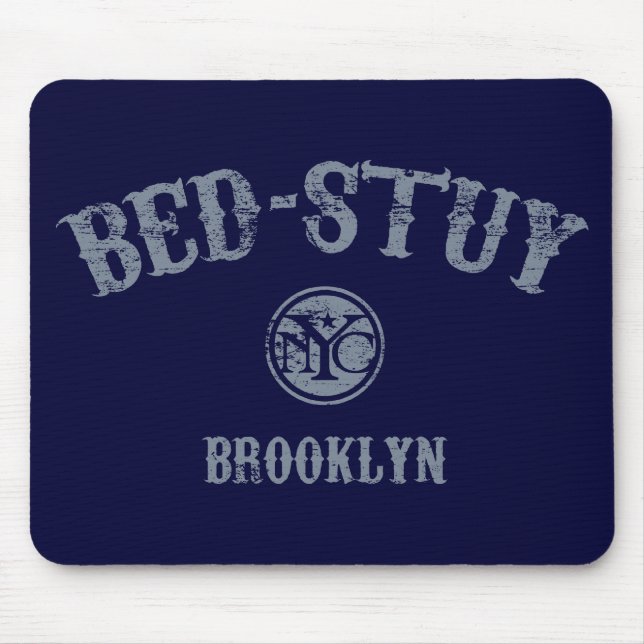 Bed-Stuy Mouse Pad (Front)