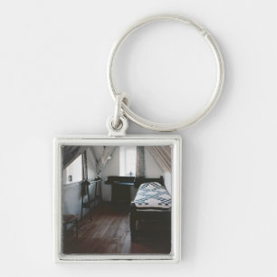 Bed, towel rail designed by Ford Madox Brown Keychain
