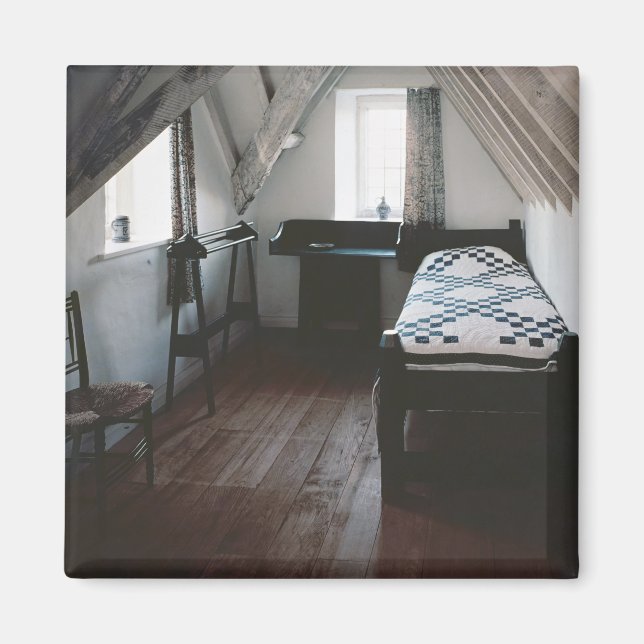 Bed, towel rail designed by Ford Madox Brown Magnet (Front)