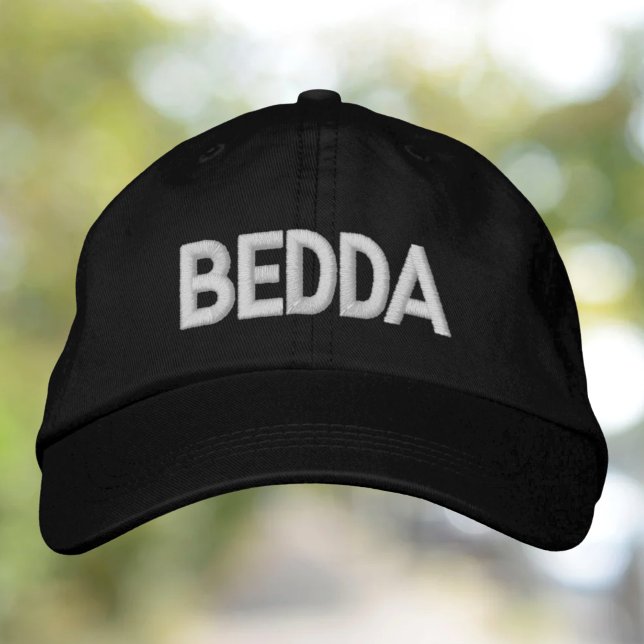 Bedda (Beautiful) Funny Italian Sicilian  Embroidered Baseball Cap (Creator Uploaded)