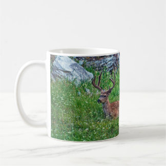Bedded Buck Coffee Mug