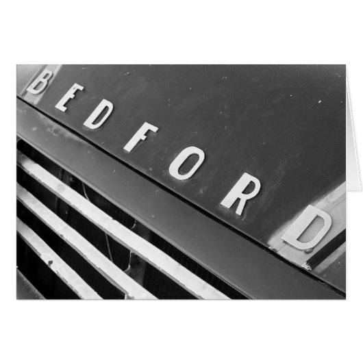 Bedford B&W Cards (Front Horizontal)