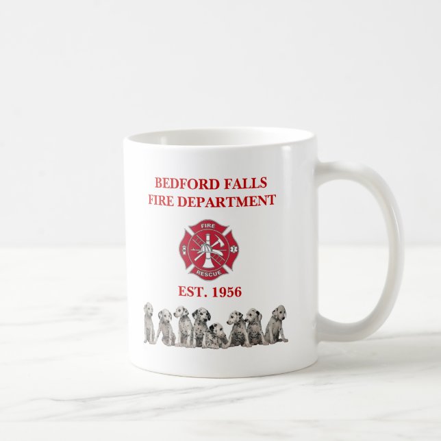 Bedford Falls Fire Department Mug - Customized (Right)