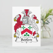 Bedford Family Crest (Standing Front)