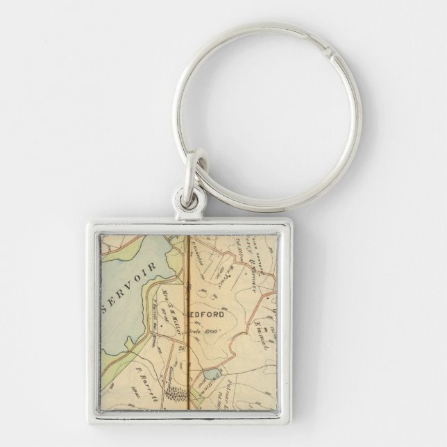 Bedford, New York 2 Keychain (Front)