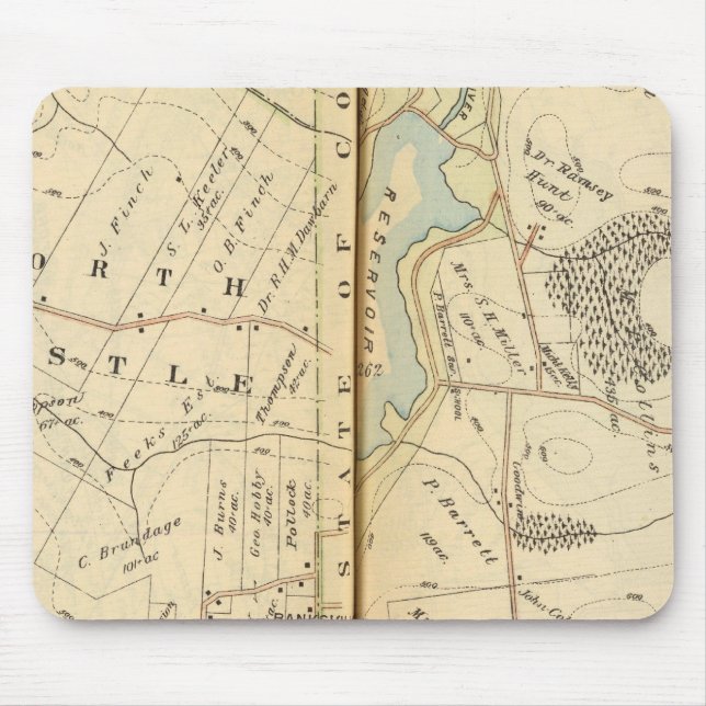 Bedford, New York 5 Mouse Pad (Front)