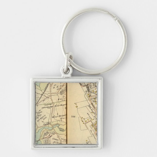 Bedford, New York 6 Keychain (Front)