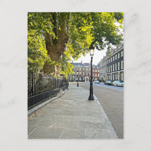 Bedford Square, Bloomsbury, London UK Postcard