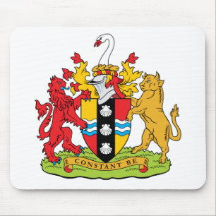 Bedfordshire Coat Of Arms Mouse Pad