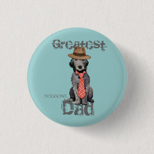 Bedlington Dad Button
