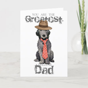 Bedlington Dad Card