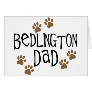 Bedlington Dad Cards
