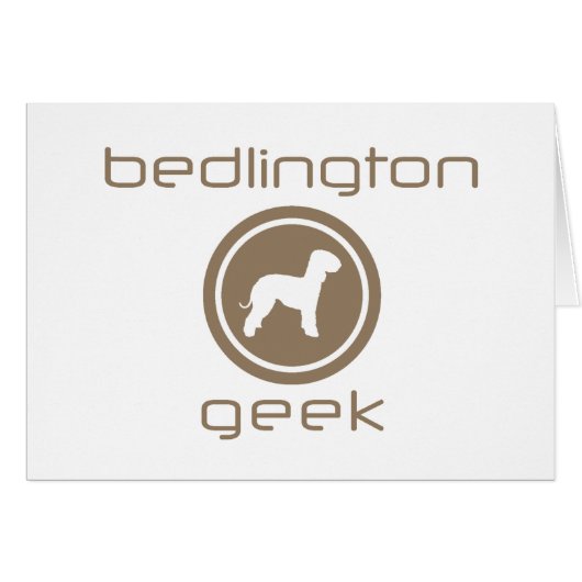 Bedlington Terrier Cards (Front Horizontal)