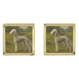 Bedlington Terrier Cufflinks
