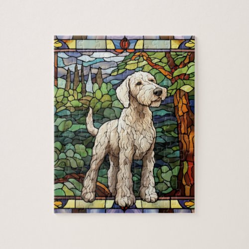 Bedlington Terrier Dog Puzzle