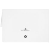 Bedlington Terrier Holiday Card (Back Horizontal)