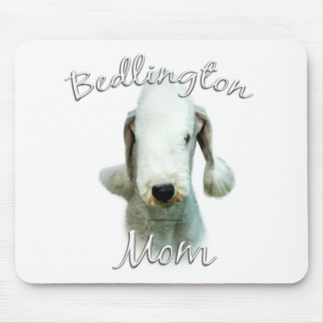 Bedlington Terrier Mom 2 Mouse Pad (Front)